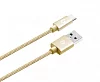 ALIGATOR PREMIUM Datový kabel 2A, USB-C zlatý