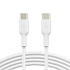 BELKIN kabel USB-C - USB-C, 1m, bílý