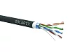 Instalační kabel Solarix CAT5E FTP PVC+PE dvojitý plášť 305m/cívka