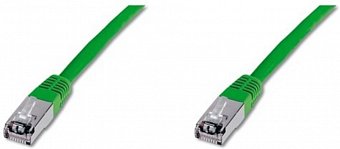 Patchkabel S/FTP,Cat6,2xRJ45, 0,5m zelený