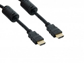4World Kabel HDMI 1.3 19M-19M Ferryt 1.5m Black
