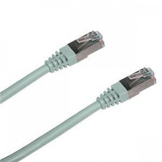 DATACOM Patch cord SFTP cat6 0,5m šedý