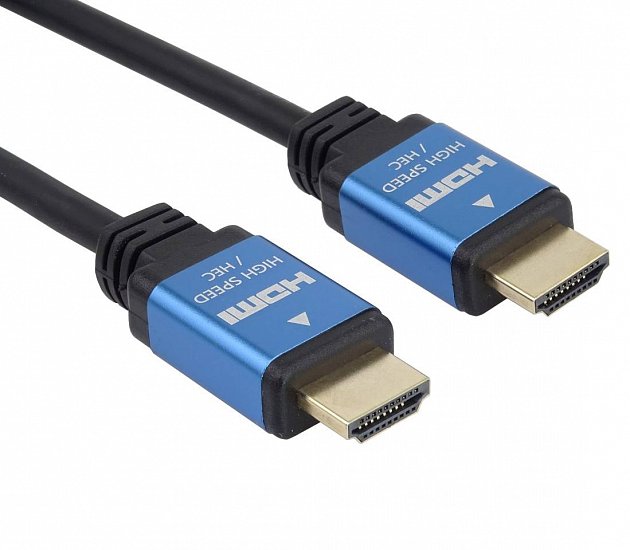 PremiumCord Ultra kabel HDMI 2.0b kovové, 5m