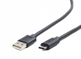 GEMBIRD USB 2.0 AM to Type-C cable (AM/CM), 1 m