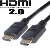 PremiumCord HDMI 2.0 High Speed+Ethernet, zlacené konk., 7m