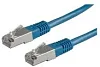 Patchkabel S/FTP,Cat6,2xRJ45, 3m modrý