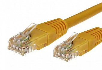 TB Touch Patch kabel, UTP, RJ45, cat5e, 1,5m, žlutý