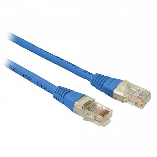 SOLARIX patch kabel CAT5E UTP PVC 1m modrý non-snag proof