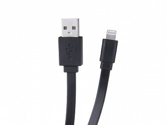 Kabel AVACOM LIG-120K USB - Lightning, 120cm, černá