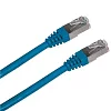 Patch cord FTP cat5e 0,5M modrý