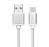 TB Touch USB - USB-C kabel, 2m, stříbrný