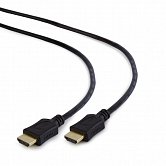 GEMBIRD kabel HDMI-HDMI 1,8m, 1.4, M/M stíněný, zlacené kontakty, CCS, ethernet, černý
