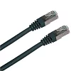 Patchkabel S/FTP,Cat6,2xRJ45, 2m černý