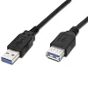 Prodlužovací kabel USB 3.0, 5Gbps A-A, MF, 1metr