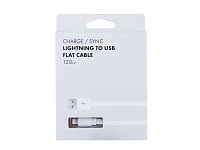 Kabel AVACOM LIG-120W USB - Lightning, 120cm, bílá