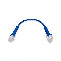 Ubiquiti U-Cable-PATCH-RJ45,Eth Patch Kabel,0,22m, Cat6, modrý