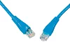 SOLARIX patch kabel CAT5E UTP PVC 15m modrý snag-proof