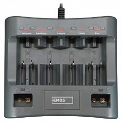 EMOS Univerzální nabíječka baterií BC UNI6A