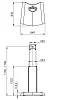 Stylový stojan Vogel´s PFF 2420 na LCD do 70 kg