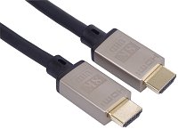 PremiumCord HDMI 2.1 High Speed + Ethernet kabel 8K@60Hz,zlacené 1m