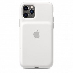 iPhone 11 Pro Sm. Bat. Case - WL Charging - White