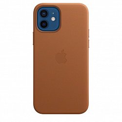 iPhone 12/12 Pro Leather Case with MagSafe S.Brown