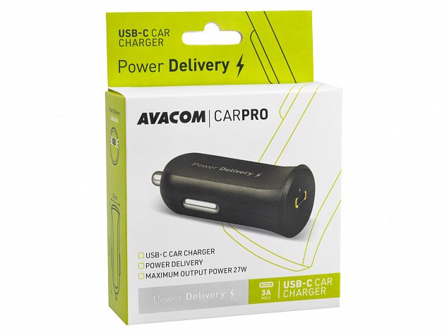 AVACOM CarPRO nabíječka do auta s Power Delivery