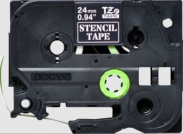 STE151 - kazeta s páskou stencil 24 mm, délka 3m