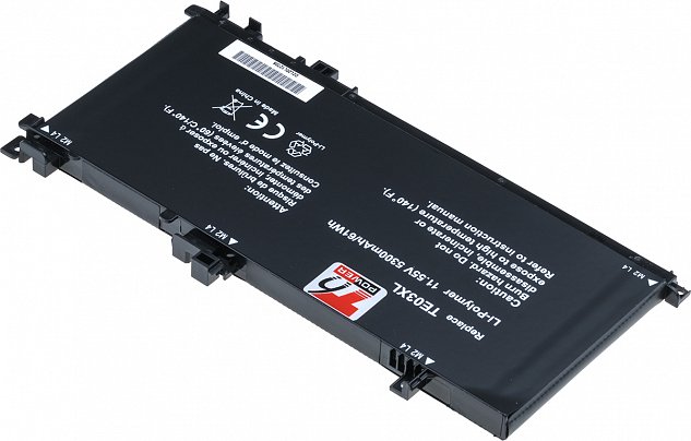 Baterie T6 power HP Pavilion 15-bc000, 15-bc200, Omen 15-ax000, 5300mAh, 61Wh, 3cell, Li-pol