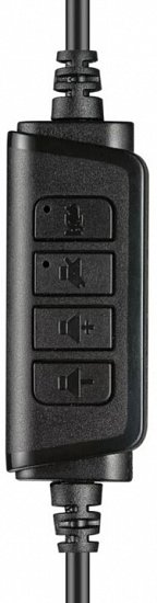 Sandberg PC sluchátka USB Chat Headset s mikrofonem, černá