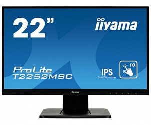 22" LCD iiyama T2252MSC-B1 -IPS, FullHD, repro, VGA, HDMI, DisplayPort, USB, kapacitní multidotykový