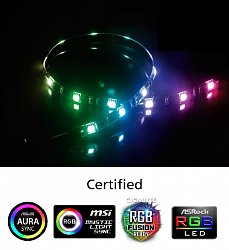 AKASA - LED páska-magnetická - multicolor Vegas MB