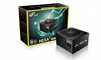 FSP/Fortron HEXA+ PRO 500, 80+, 500W