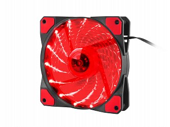 Ventilátor Genesis Hydrion 120, červené LED, 120mm