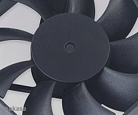 přídavný ventilátor Akasa 60x60x15 black