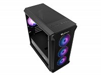 Počítačová skříň Genesis IRID 503 ARGB Mini-ATX, Micro-ITX (USB 3.0), 4x 120m ventilátory ARGB