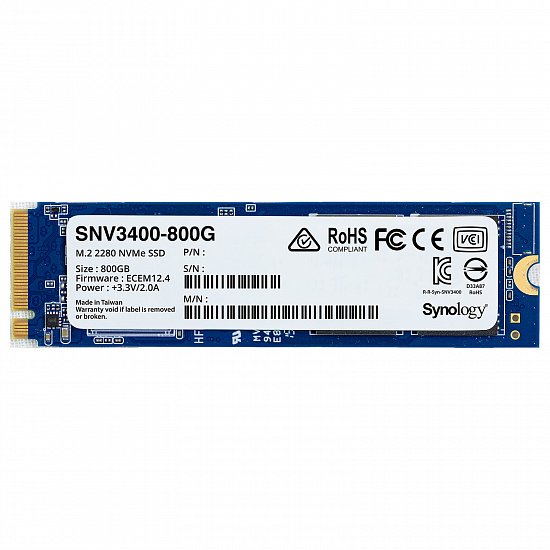 Synology SNV3000/800GB/SSD/M.2 NVMe/5R