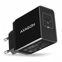 AXAGON ACU-PD22, PD nabíječka do sítě, 1x USB-C port, PD3.0/QC3.0/AFC/FCP/Apple, 22W