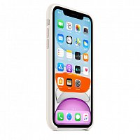 iPhone 11 Silicone Case - White / SK