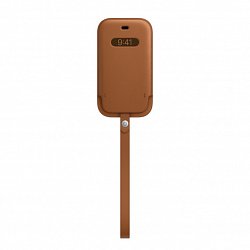 iPhone 12|12Pro Leather Sleeve wth MagSafe S.Brown