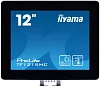 12" iiyama TF1215MC-B1: IPS, XGA, capacitive, 10P, 540cd/m2, VGA, DP, HDMI, IP65, Ball Drop, černý