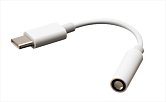 AKASA - adaptér Type-C na 3.5 mm headphone jack