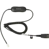 Jabra Smart Cord, QD-RJ9/10, 0,7-2m, coiled