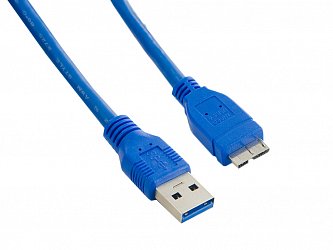 4World Kabel USB 3.0 AM-Micro BM 1.0m Blue
