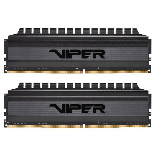 16GB DDR4-3600MHz Patriot Viper 4 Blackout CL18, kit 2x8GB