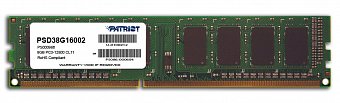 8GB DDR3 1600MHz Patriot CL11
