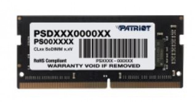 SO-DIMM 16GB DDR4-3200MHz Patriot CL22 SR