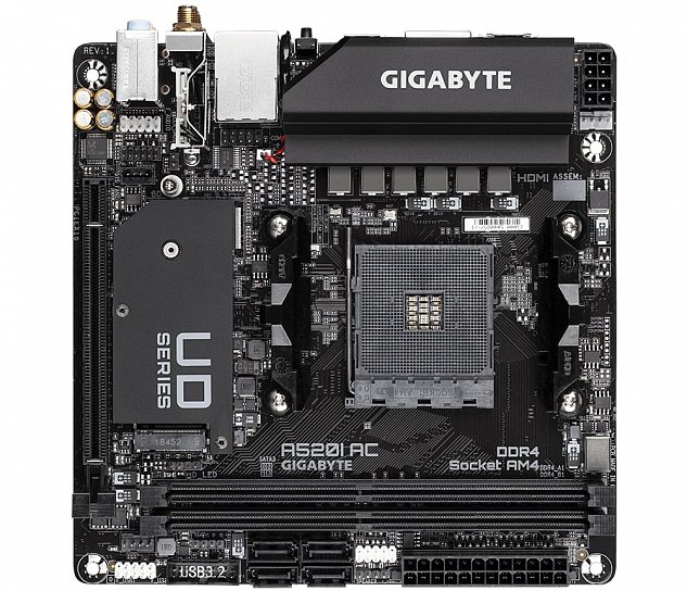 GIGABYTE A520I AC (rev. 1.0)