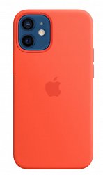 iPhone 12 mini Silicone Case wth MagSafe El.Orange