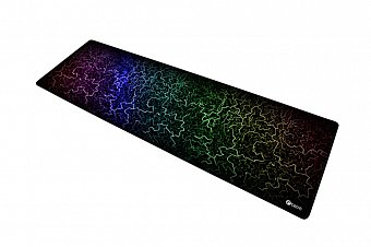 Herní podložka pod myš C-TECH ANTHEA ARC XL, barevná, pro gaming, 900x270x4mm, obšité okraje